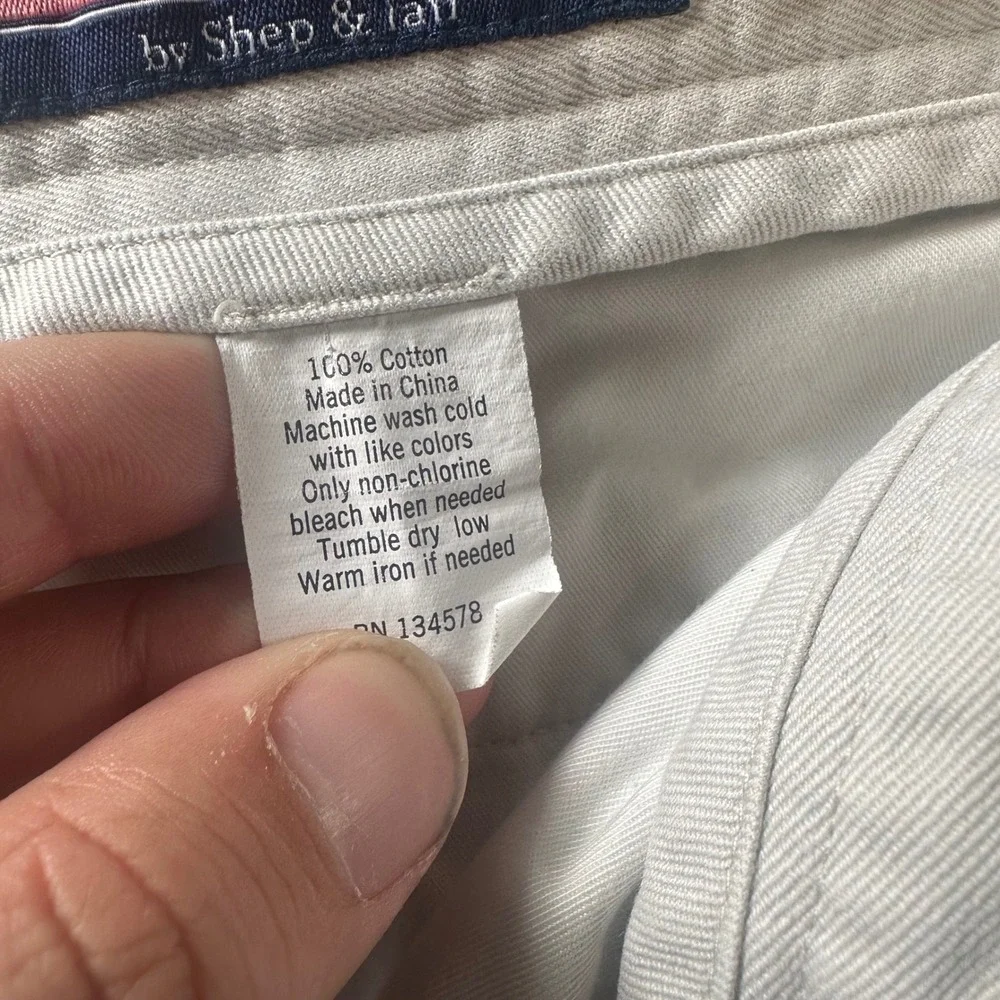Vineyard Vines Club Pant Men 33x30 Stone Khaki Cotton Chino Classic Fit Pants